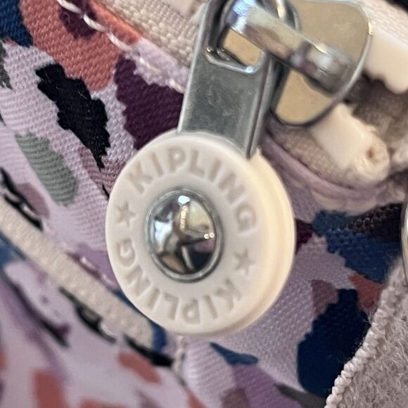 KIPLING Annabelle Blue Dab Dab Crossbody Bag Handbag Purse Looks New - Picture 8 of 15